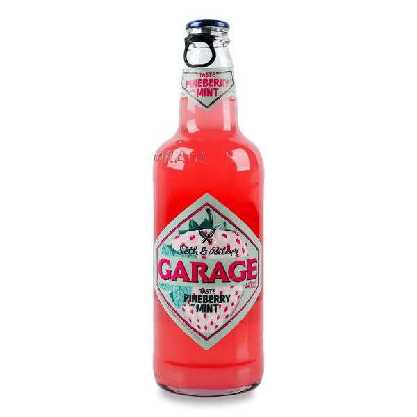 Пиво спец. Seth&Rileys GARAGE taste Pineberry and mint 4,5% пл. 0.44л
